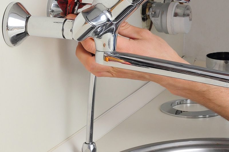 réparer un robinet à disque à poignée unique