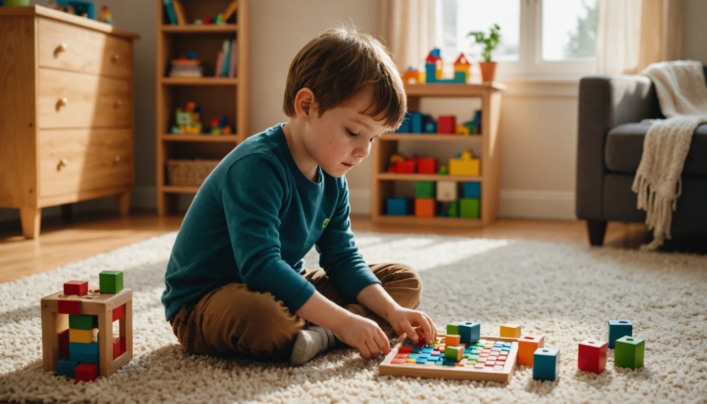 Jeux éducatifs montessori : éveil et découverte à 2 ans