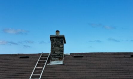 Cheminée sur le toit