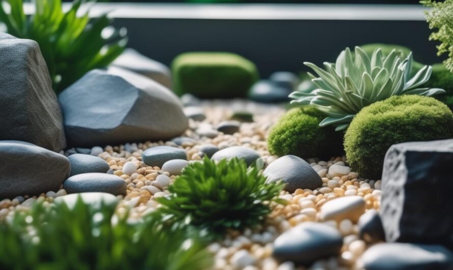 Creation jardin mineral : idées pour un espace extérieur apaisant