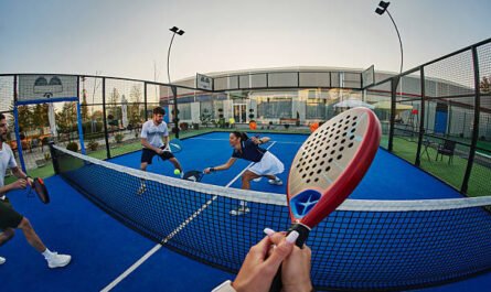 Construction court de tennis